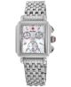 Michele Women's MWW06A000778 Deco Quartz White Mother-of-Pearl Dial Watch