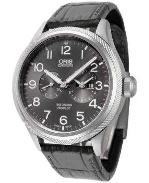 Oris Men's 01-690-7735-4063-07-5-22-06FC ProPilot Automatic Grey Dial Watch