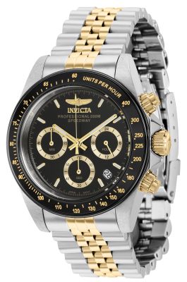 Invicta Men's 36739 Speedway Quartz Chronograph Black Dial  Watch
