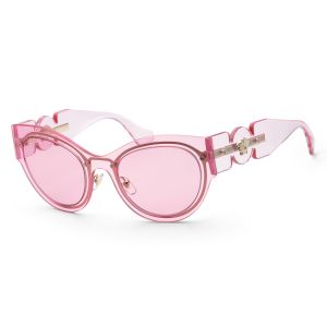 Versace Women's VE2234-125284-53 Fashion 53mm Transparent Pink Sunglasses