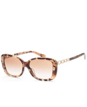 Coach Women's HC8286F-55901358 Fashion 44mm Pink Tortoise Sunglasses