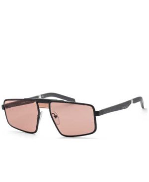 Prada Men's PR61WS-NAR08M-57 Fashion 57mm Matte Grey Sunglasses