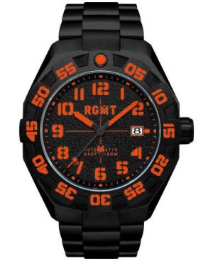 RGMT Men's RG-8032-55 New Field Master Automatic Black Dial Watch