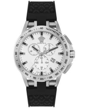 Versace Men's VE3E00121 Sport Tech 45mm Quartz Chronograph Watch
