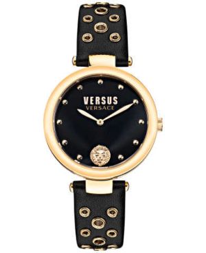 Versus Versace Women's VSP1G0221 Los Feliz Quartz Black Dial Watch